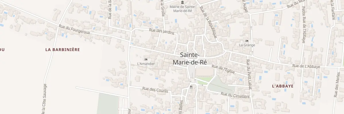 Plan du 3 Rue des Francs Tireurs à Sainte-Marie-de-Ré