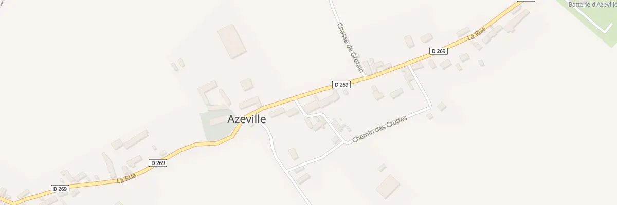 Plan du 2 Che de l’Ancienne Ecole à Azeville