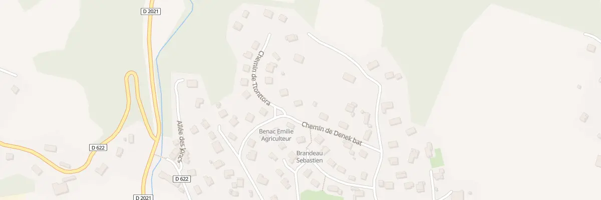 Plan du 6 Che de Ttonttora à Hasparren