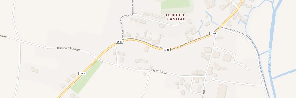 Plan du 5170 Le Vivier à Saint-Benoist-sur-Mer