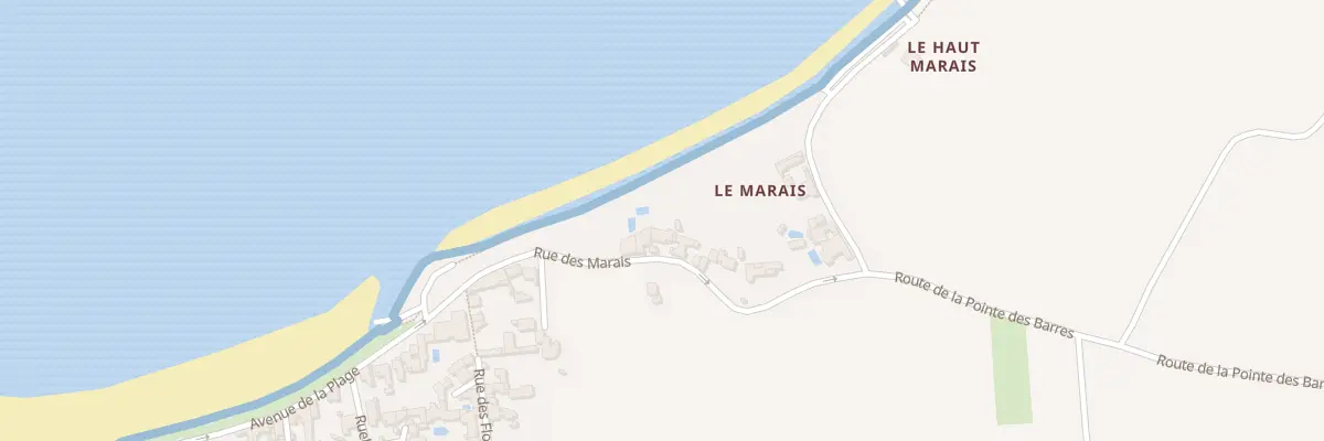 Plan du 3 Rue des Marais à La Flotte