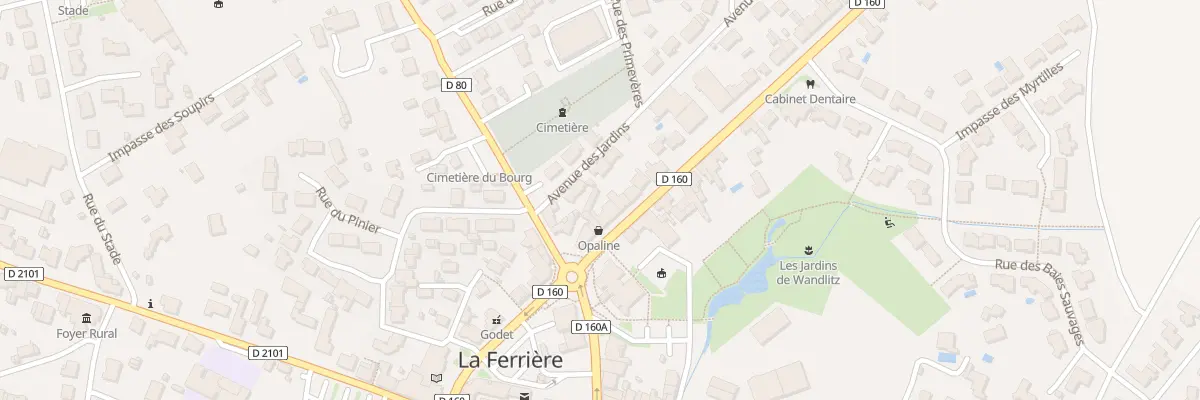 Plan du 78 Rue nationale à La Ferrière