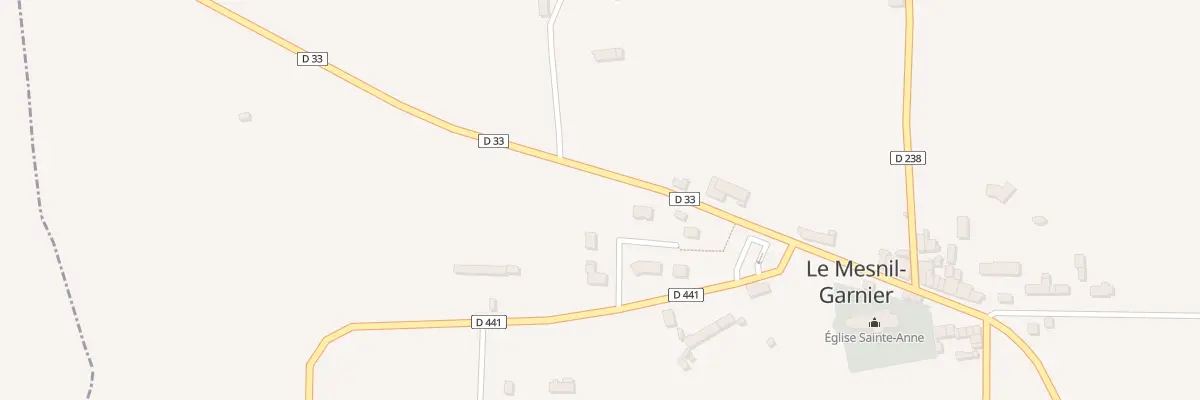 Plan du 5141 Le Bourg au Mesnil-Garnier