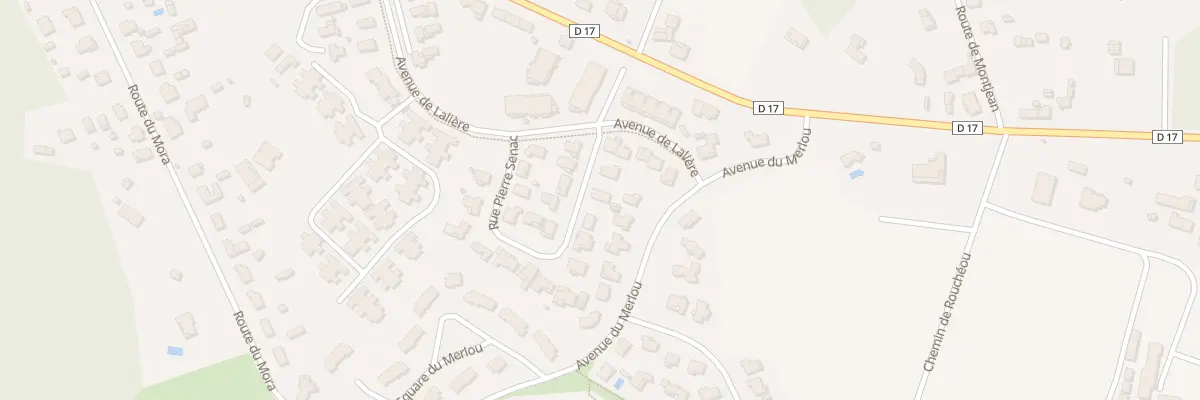 Plan du 26 Rue Pierre Sénac à Soustons