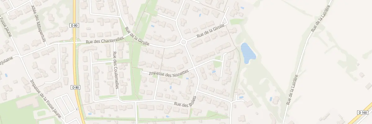 Plan du 4 Rue des bolets à La Ferrière
