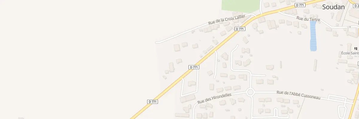 Plan du 45 Rue du Huit Mai 1945 à Soudan