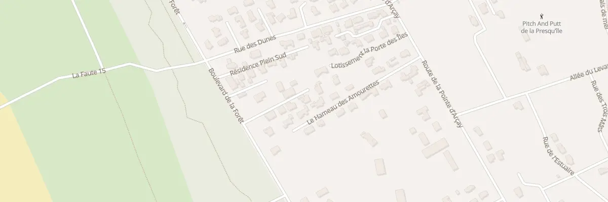 Plan du 191E Bd de la Forêt à L’Aiguillon-la-Presqu’île