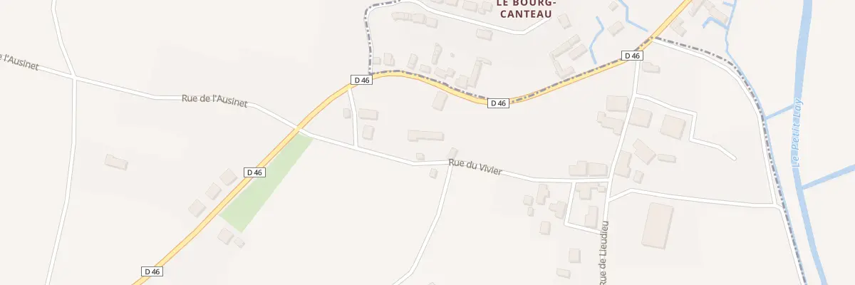Plan du 13 Rue du vivier à Saint-Benoist-sur-Mer