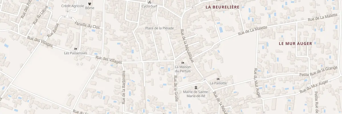 Plan du 14 Rue des Villages à Sainte-Marie-de-Ré