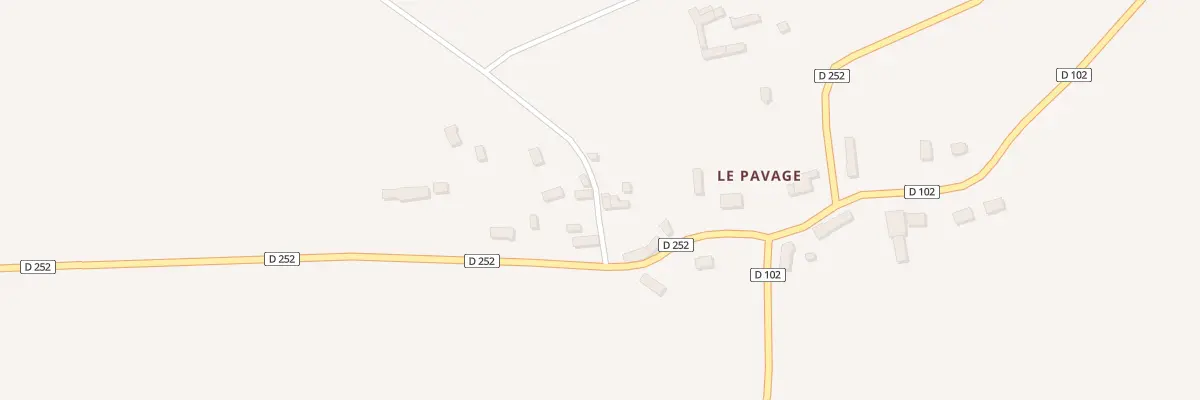 Plan du 20 Village du Pavage à Montpinchon
