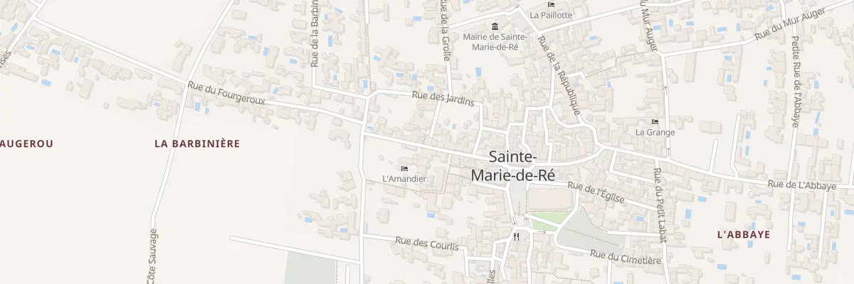 Plan du 12 Rue des Francs Tireurs à Sainte-Marie-de-Ré