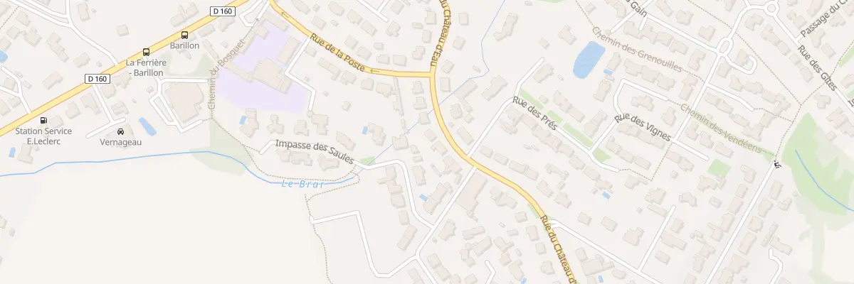 Plan du 32 Rue du château d’eau à La Ferrière