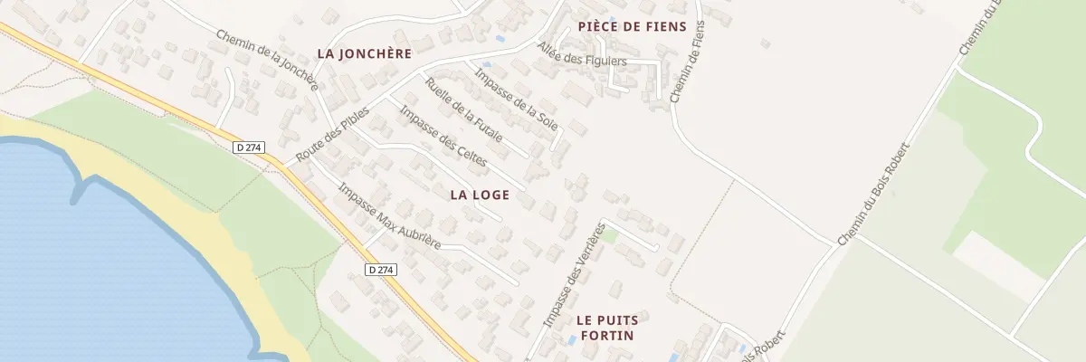 Plan du 20T Rte de la Plage de Matha à Saint-Pierre-d’Oléron