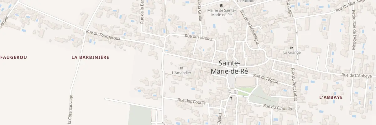 Plan du 5 Rue des Francs Tireurs à Sainte-Marie-de-Ré