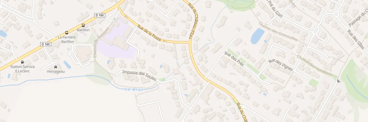 Plan du 30 Rue du château d’eau à La Ferrière