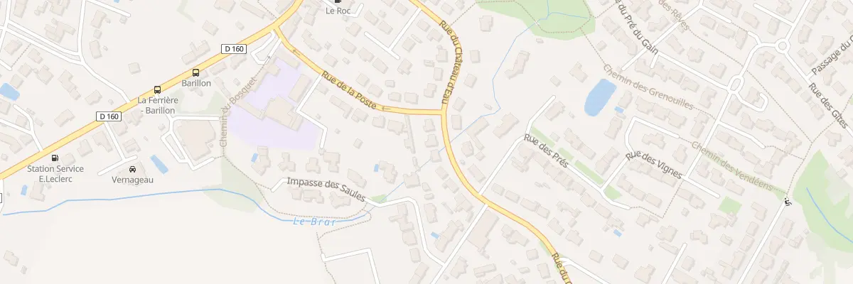 Plan du 28 Rue du château d’eau à La Ferrière