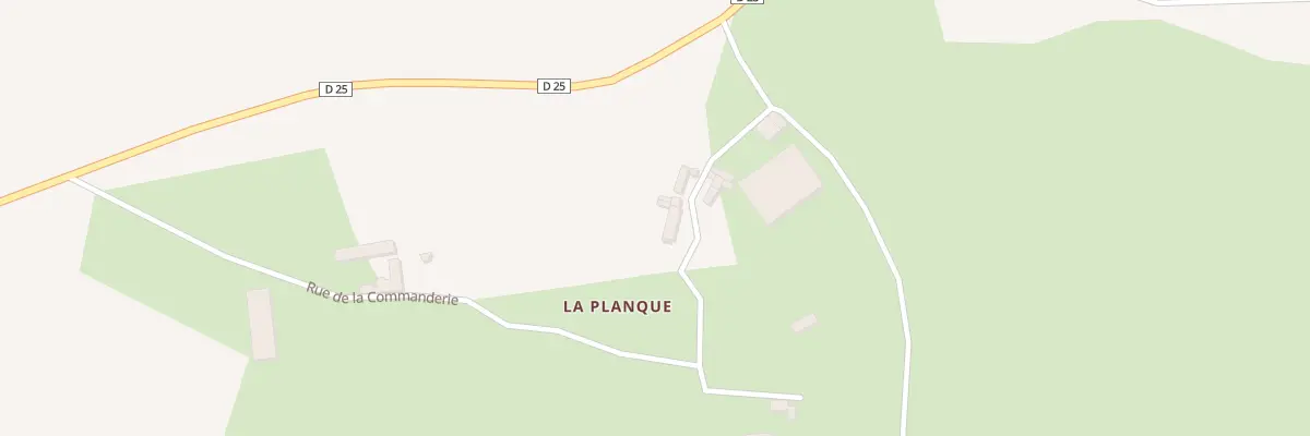 Plan du 112 Rue de la Commanderie à Valcanville
