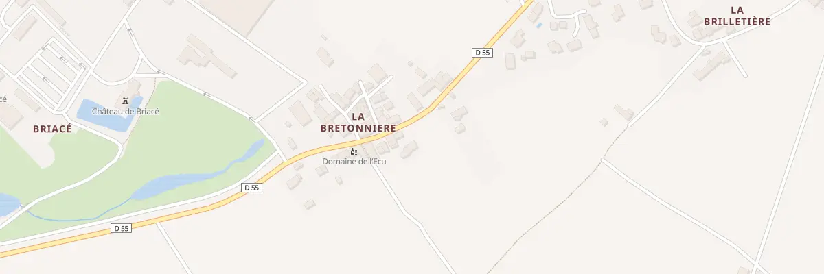 Plan du 5 La Bretonniere au Landreau