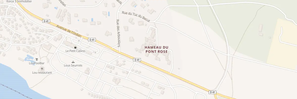 Plan du 1003 Av de l’Océan à Saint-Julien-en-Born