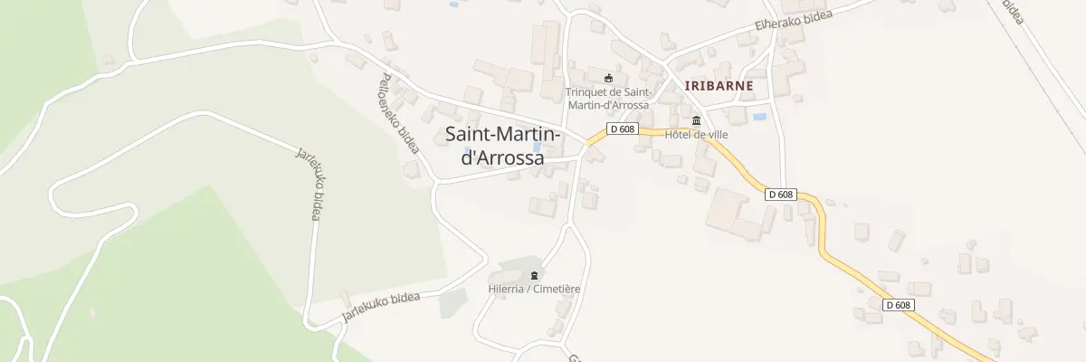 Plan du 31 Elgeneko arteka à Saint-Martin-d’Arrossa