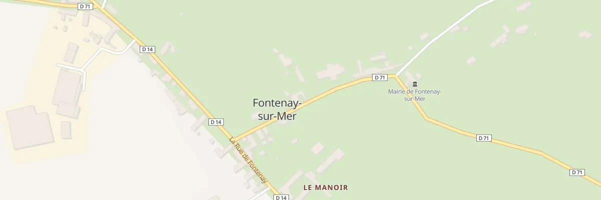 Plan du 18 Rue de l’Eglise à Fontenay-sur-Mer