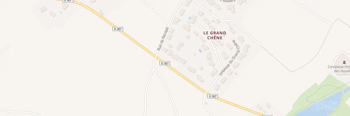 Plan du 12 Rue des moulins au Landreau