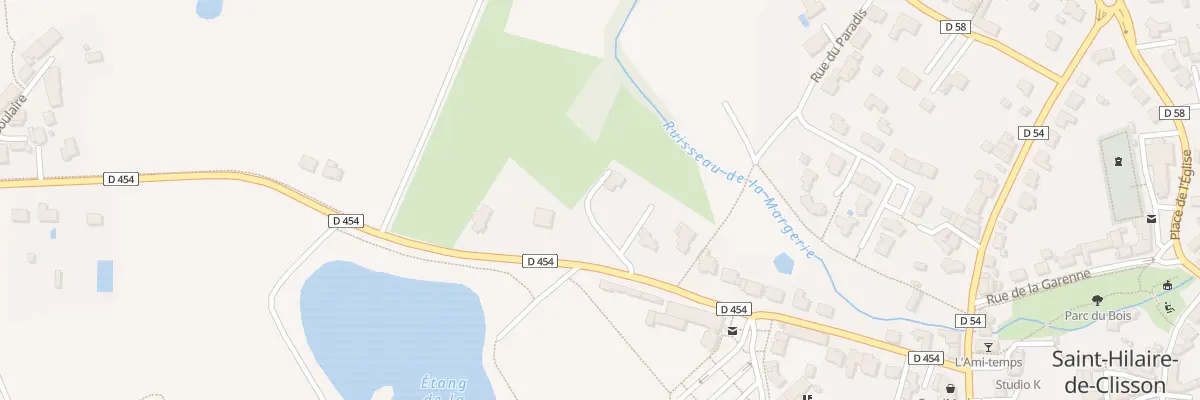 Plan du 22 Rue du Stade à Saint-Hilaire-de-Clisson