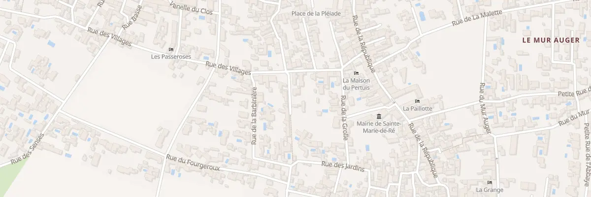 Plan du 1 Ven des Beaucoups à Sainte-Marie-de-Ré