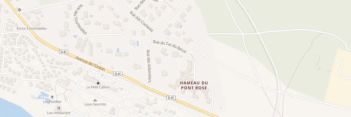 Plan du 74 Rue Tuc de Becut à Saint-Julien-en-Born