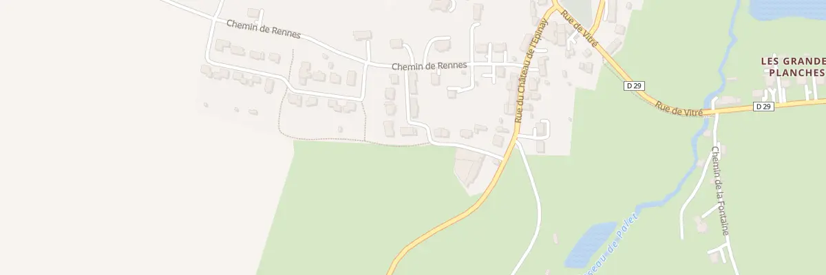 Plan du 10 Rue du Bocage à Champeaux