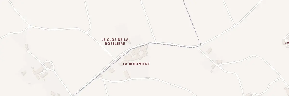 Plan du 22 La Robiniere au Landreau