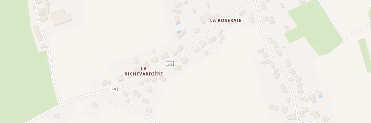 Plan du 25 La Richevardiere à Couffé