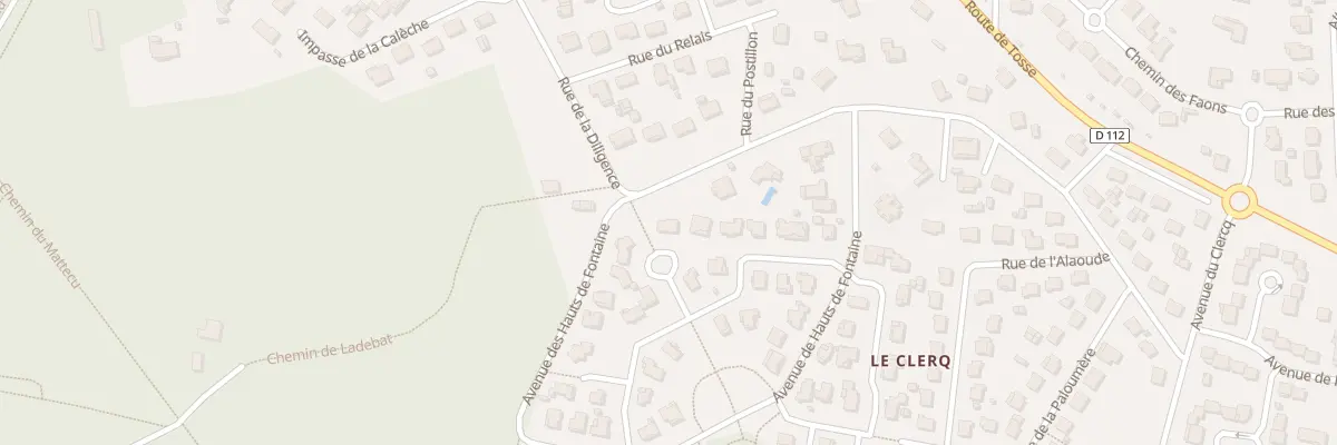 Plan du 4 All du Collier à Saint-Vincent-de-Tyrosse