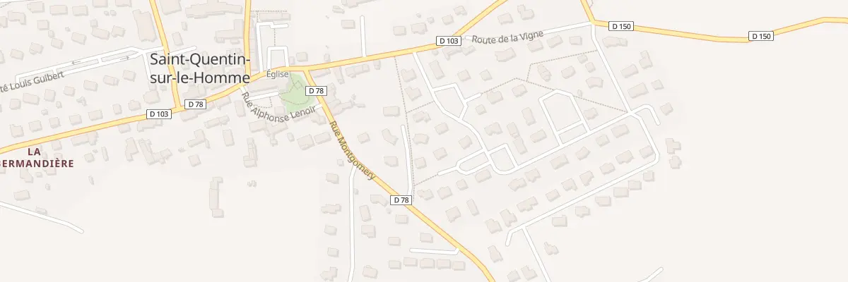 Plan du 10 Rue du Logis à Saint-Quentin-sur-le-Homme