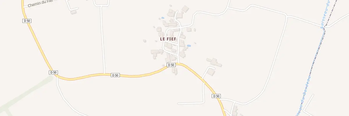 Plan du 3 Le Fief au Tablier