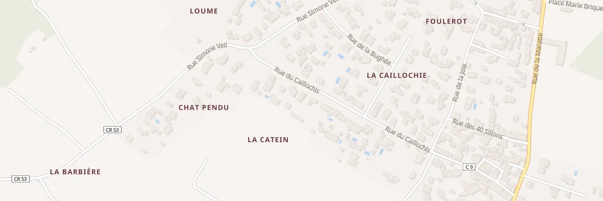 Plan du 220 Rue du Caillochis à Saint-Georges-d’Oléron