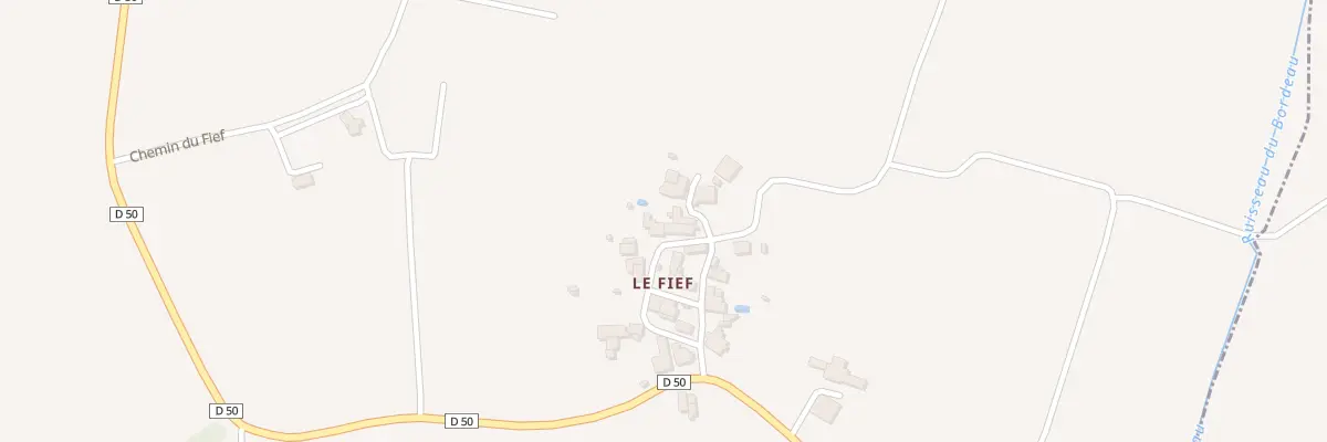Plan du 20 Le Fief au Tablier