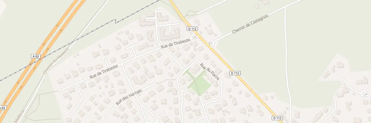 Plan du 3 Rue du Fiacre à Saint-Vincent-de-Tyrosse