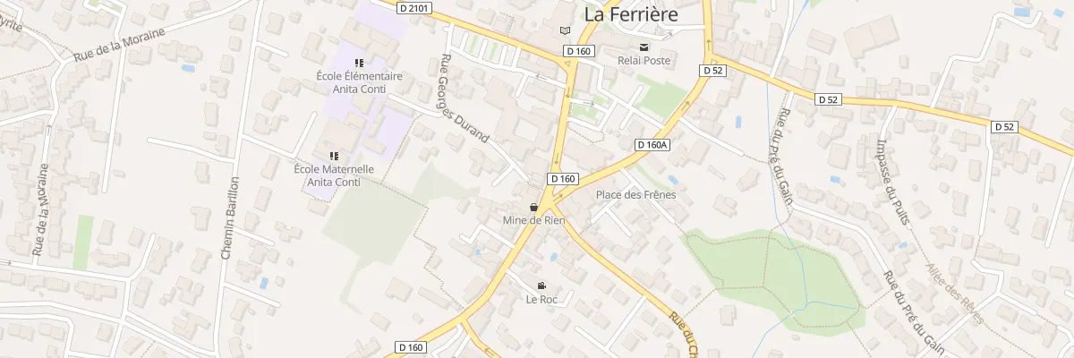 Plan du 110 Rue nationale à La Ferrière