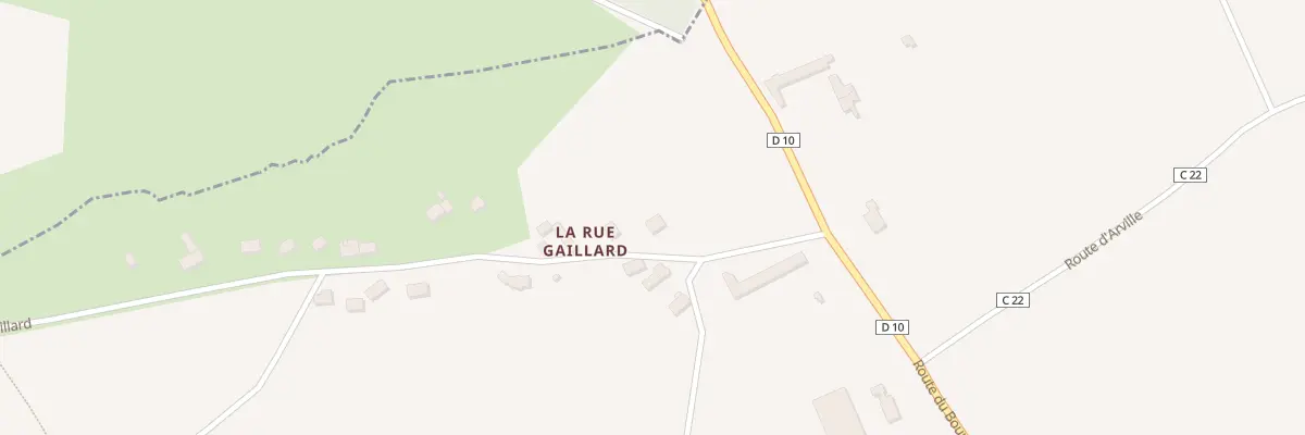 Plan du 2 Rue Gaillard à Sainte-Geneviève
