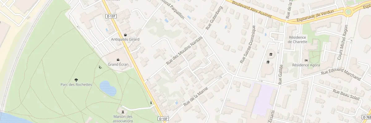 Plan du 6B Rue des moulins nantais à Montaigu-Vendée