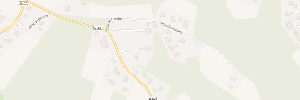 Plan du 106 All de Lahounit à Biaudos