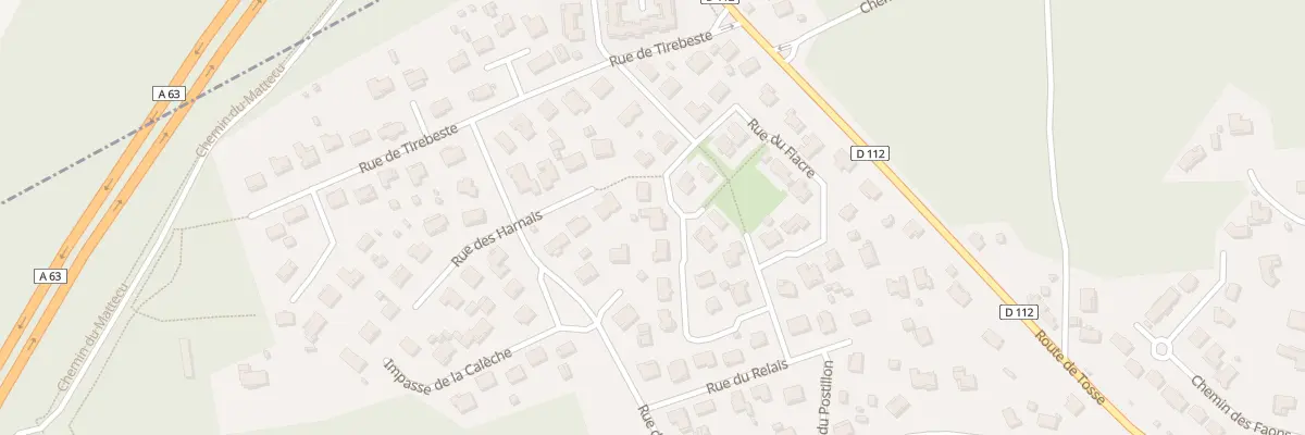 Plan du 10 Rue du Fiacre à Saint-Vincent-de-Tyrosse