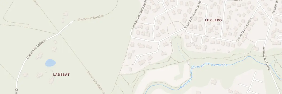 Plan du 5 Av des Hauts de Fontaine à Saint-Vincent-de-Tyrosse