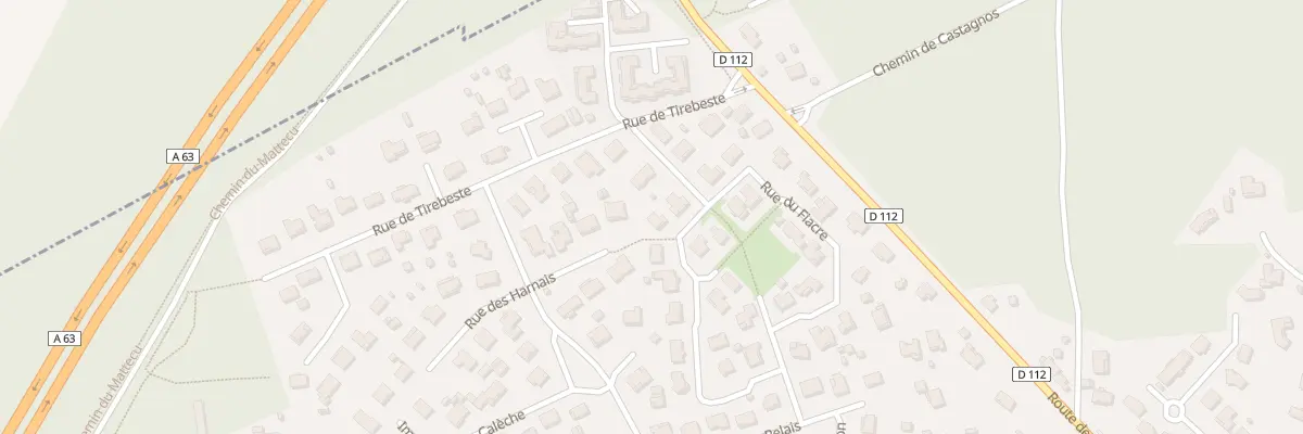 Plan du 6 Rue du Fiacre à Saint-Vincent-de-Tyrosse