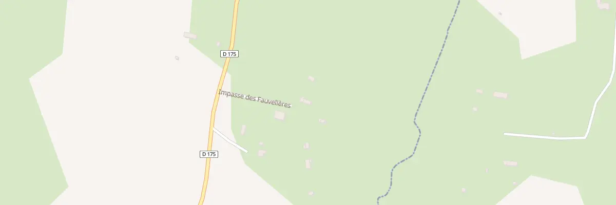 Plan du 8 Les Fauvelieres 2 au Luot