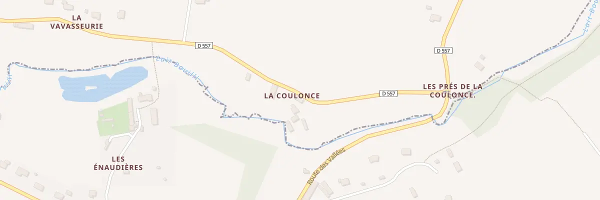 Plan du 1 La Coulonce à Saint-Loup