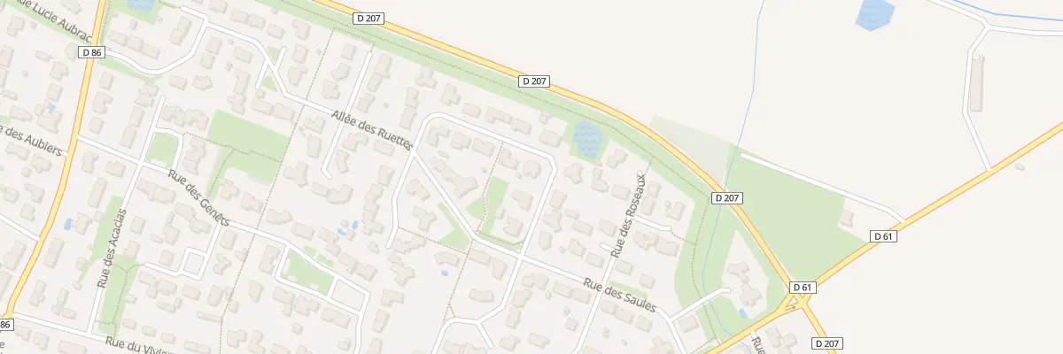 Plan du 12 Rue du jardin aux Brouzils