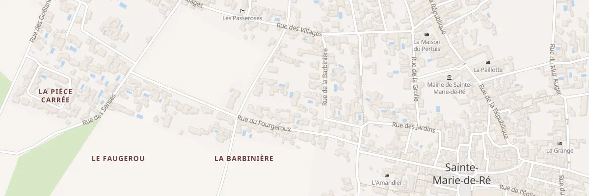 Plan du 14 Rue de la Barbiniere à Sainte-Marie-de-Ré