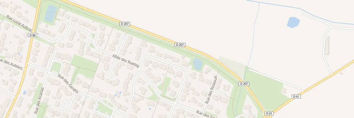 Plan du 25 Rue du jardin aux Brouzils